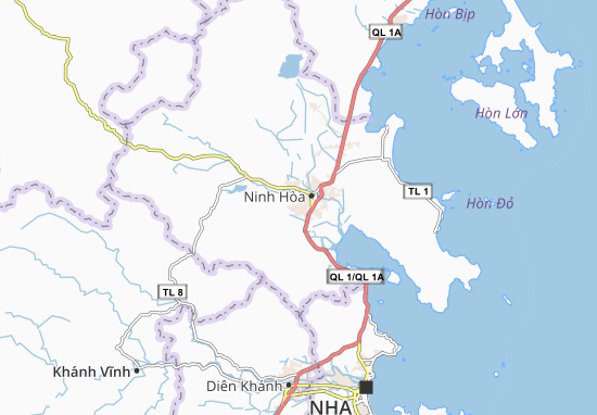 Carte-Plan Ninh Quang