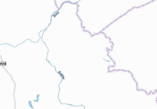 Mapa Plano Beleko-Soba