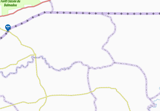 Kaart Plattegrond Canjambari Morocunda