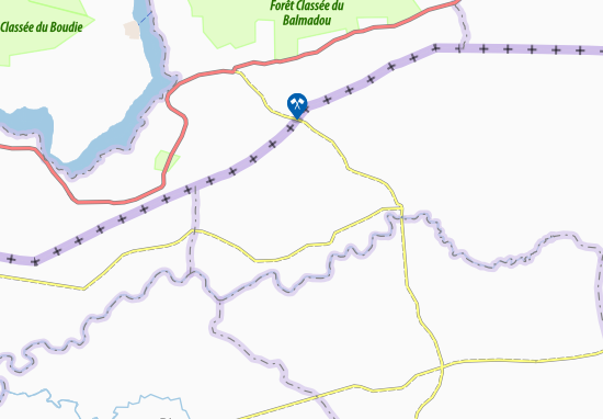 Karte Stadtplan Alabato