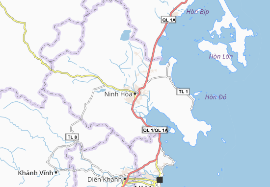 Mapa Ninh Hòa