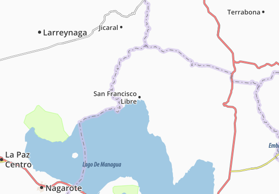 Kaart Plattegrond San Francisco Libre