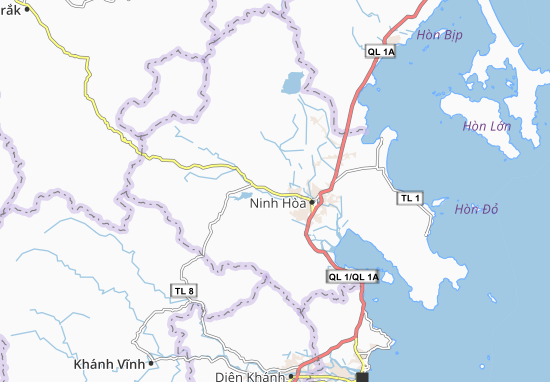 Mapa Ninh Xuân