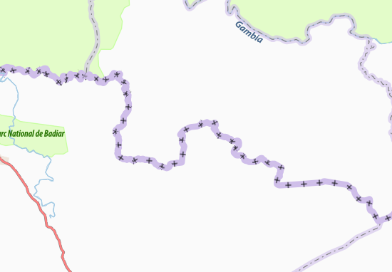 Mapa Negare