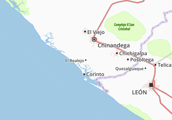 Karte Stadtplan El Realejo
