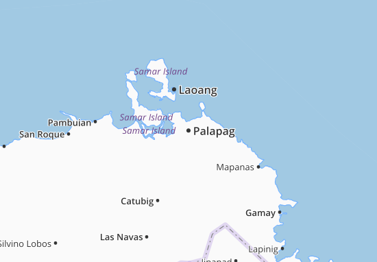 Palapag Map