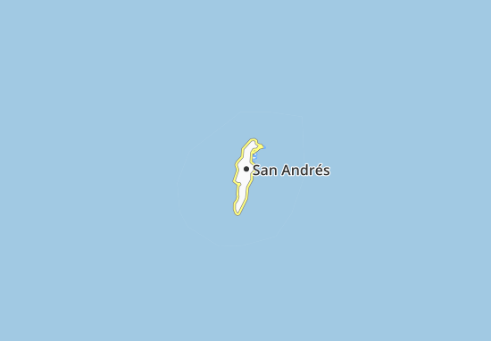 Carte-Plan San Andrés