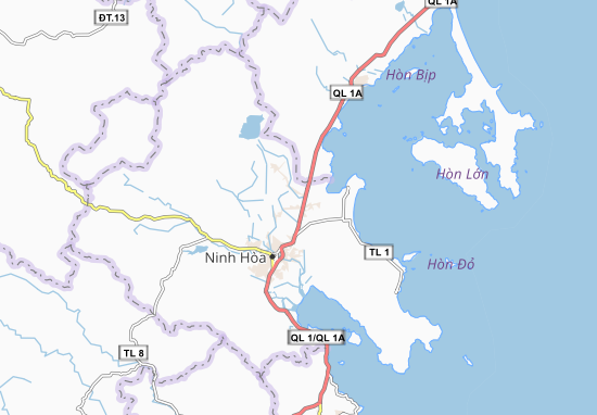 Ninh An Map