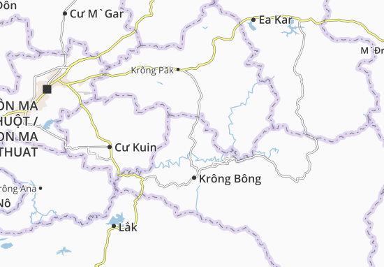 Karte Stadtplan Dang Kang
