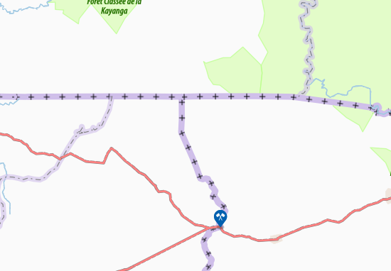 Karte Stadtplan Kamoussa