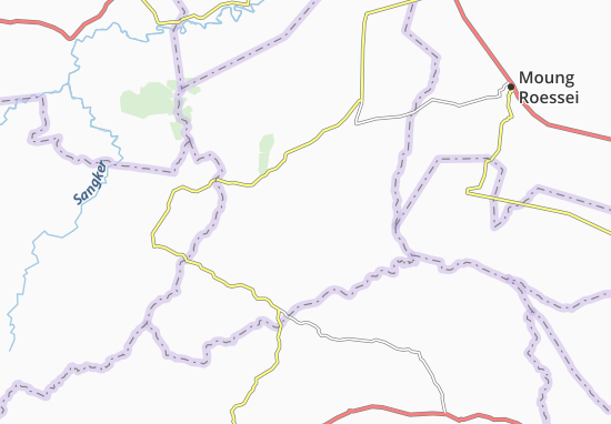 Karte Stadtplan Phumi Samraong