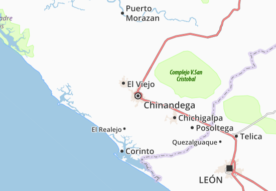 Chinandega Map