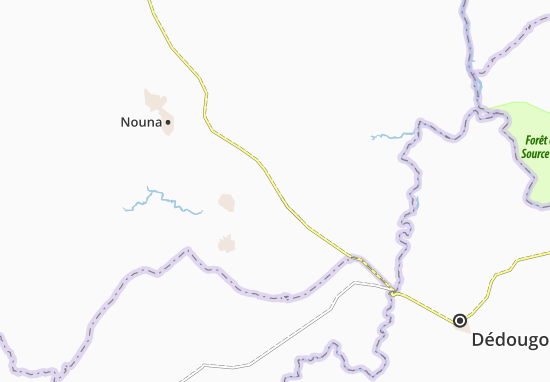 Kaart Plattegrond Burasso