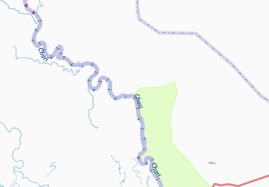 Kaart Plattegrond Douguia