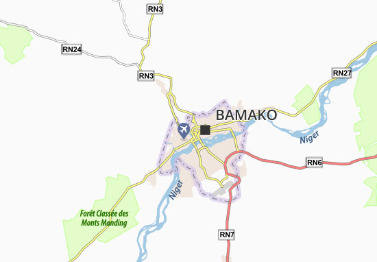 Karte Stadtplan Badialan Ext 1