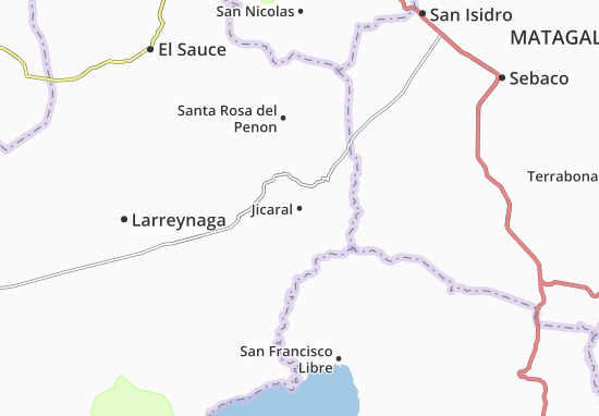 Jicaral Map