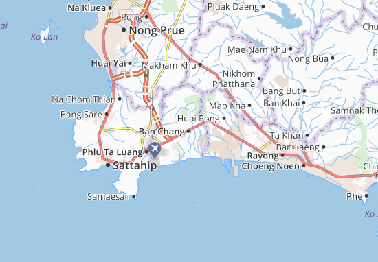 Karte Stadtplan Ban Chang