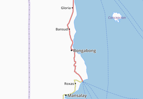 Karte Stadtplan Bongabong