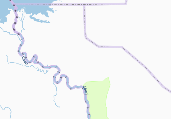Kaart Plattegrond Gouroutou