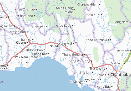 Karte Stadtplan Na Yai Am