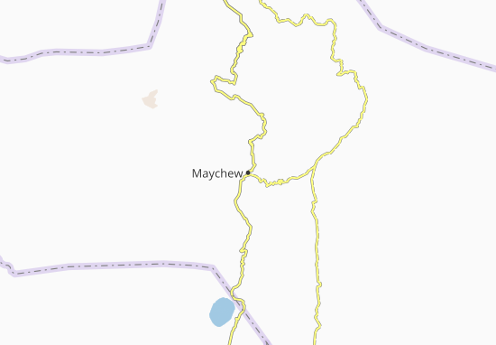Kaart Plattegrond Maychew