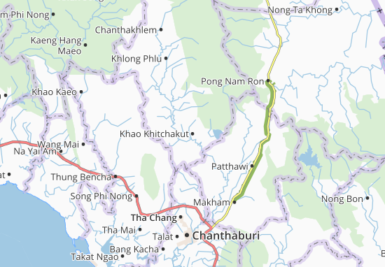 Mapa Khao Khitchakut