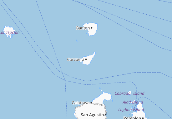 Corcuera Map