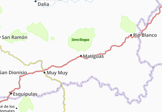 Matiguas Map