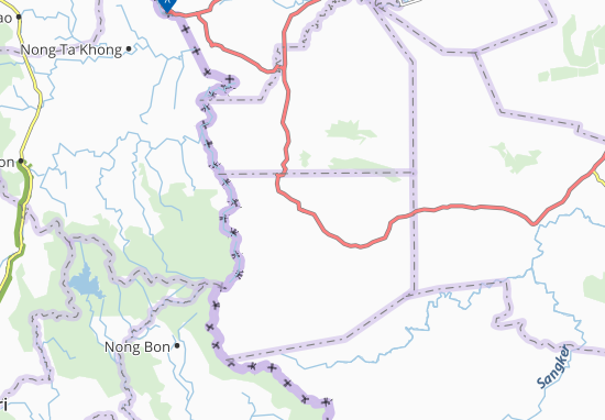 Karte Stadtplan Pailin