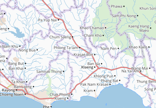Karte Stadtplan Wang Chan