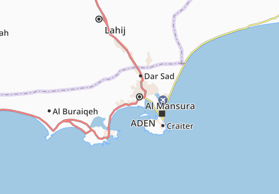 Karte Stadtplan Al Mansura