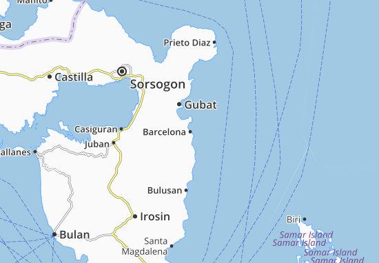 Kaart Plattegrond Barcelona