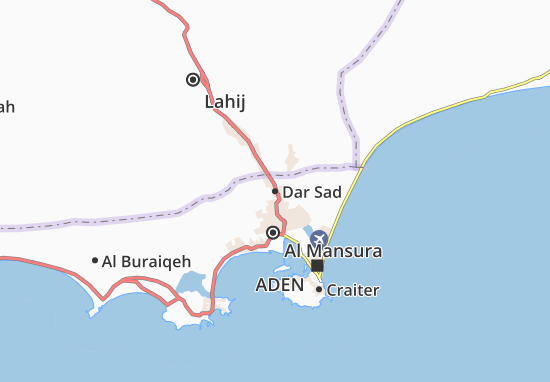 Mapa Dar Sad