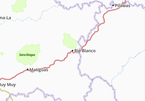 Río Blanco Map