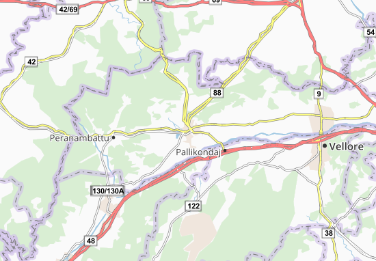 Gudiyattam Map