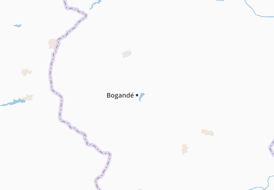 Karte Stadtplan Bogandé