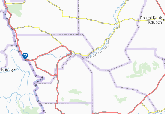 Phumi Ta Krei Map