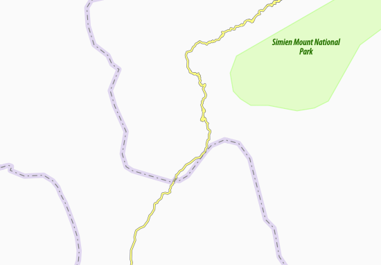 Mapa Zebena