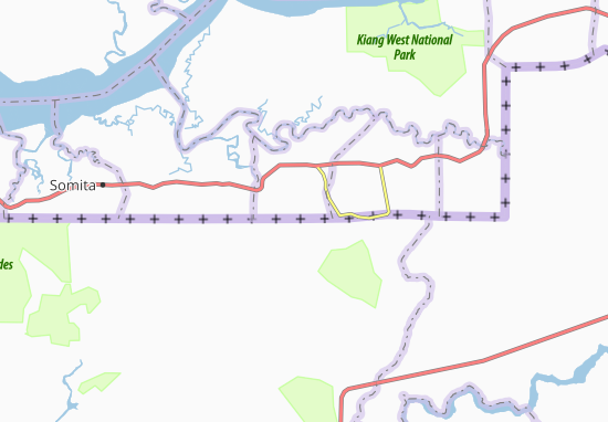 Karte Stadtplan Kaling