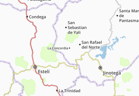 Karte Stadtplan La Concordia