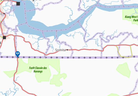 Karte Stadtplan Somita Selelew