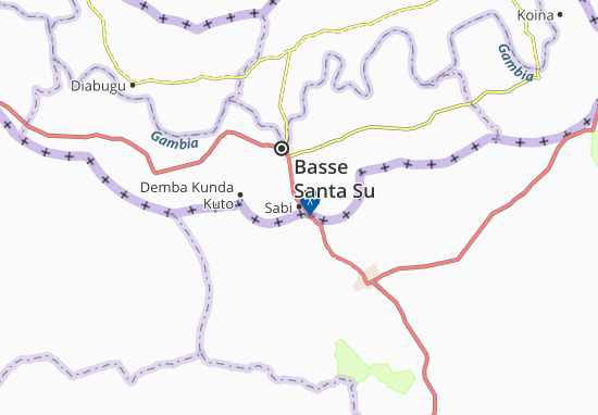 Karte Stadtplan Sabi