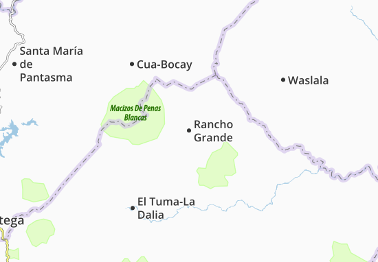 Karte Stadtplan Rancho Grande
