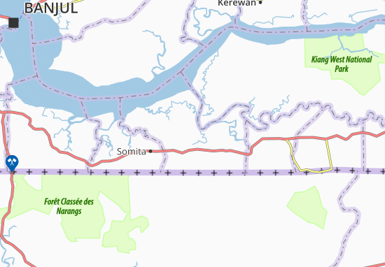 Karte Stadtplan Katokorr