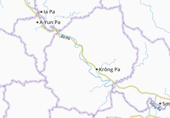 Kaart Plattegrond Chư Gu