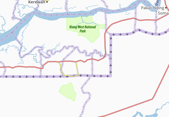 Karte Stadtplan Kalimu