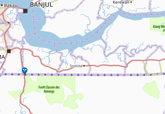 Kandonk Map