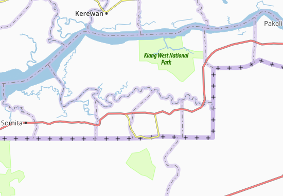 Karte Stadtplan Jom Kunda