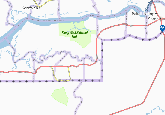 Mapa Neman Kunda