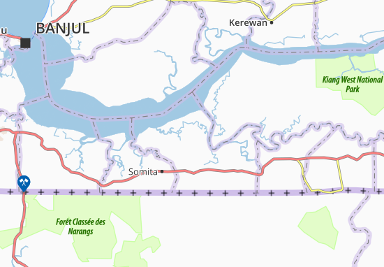 Karte Stadtplan Bulanjor